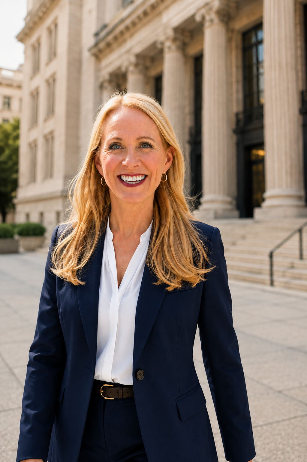 Attorney Deborah Weber in her law office